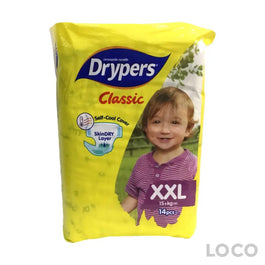 Drypers Classic Convenience XXL14s - Baby Care
